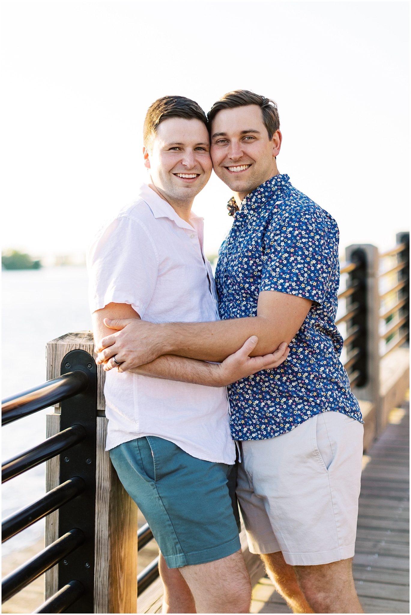 Dillon + Kyle || Downtown Wilmington Engagement Session || Wilmington ...